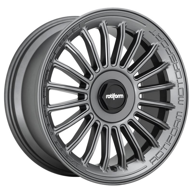 STATUSFÄLGAR RC160 MATTE ANTHRACITE 8.5x19 5/112-120 ET35 CB72.5