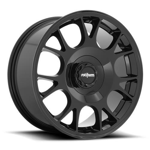 STATUSFÄLGAR R187 TUF-R GLOSSY BLACK 9.5x18 5/112-114.3 ET38 CB72.7