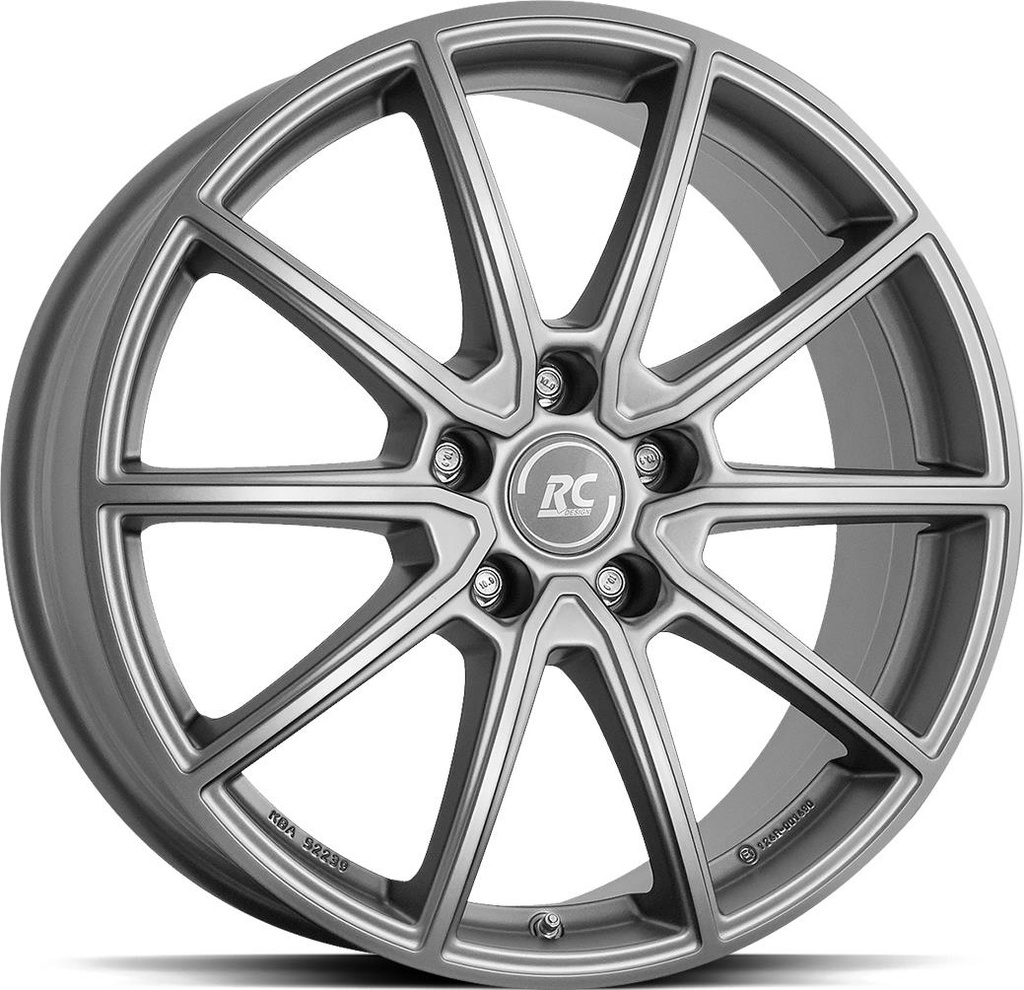BROCK RC32 FERRIC GREY MATT 7.5x19 5/112 ET44 CB66.6