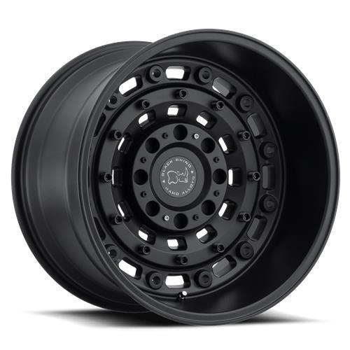 BLACKRHINO ARSENAL TEXTURED MATTE BLACK 9.5x17 6/135-139.7 ET-18 CB106.1