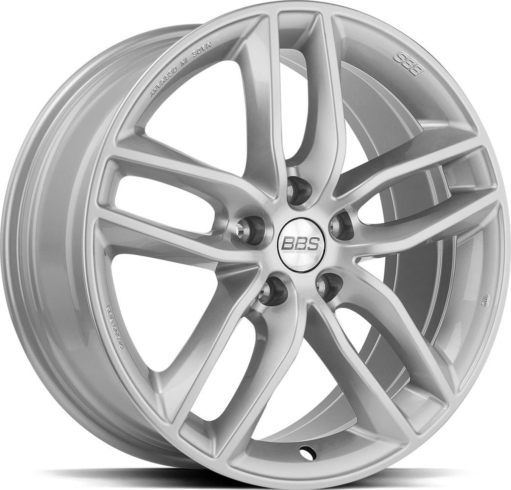 BBS SX BRILL SILV 8x18 5/120 ET45 CB82