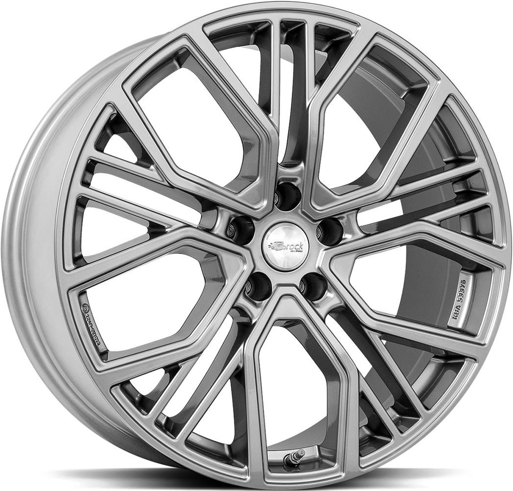 BROCK B41 FERRIC GREY 10.5x22 5/112 ET28 CB66.6