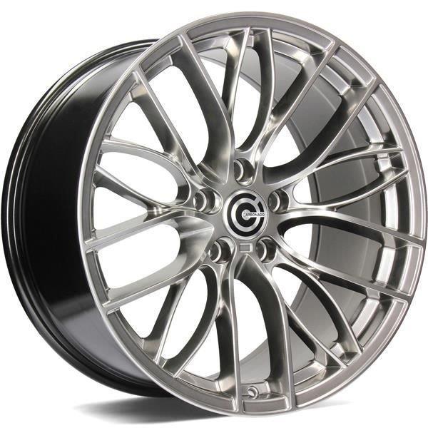 STATUSFÄLGAR SHINE DIAMOND HYPER BLACK 9.5x19 5/120 ET40 CB72.6
