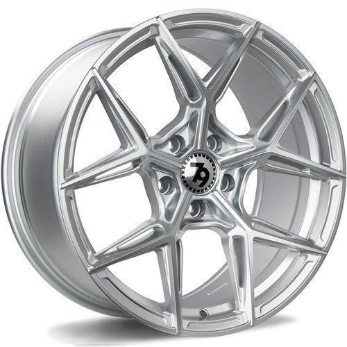 STATUSFÄLGAR SCF-B QUARTZ SILVER 8.5x19 5/120 ET30 CB72.6