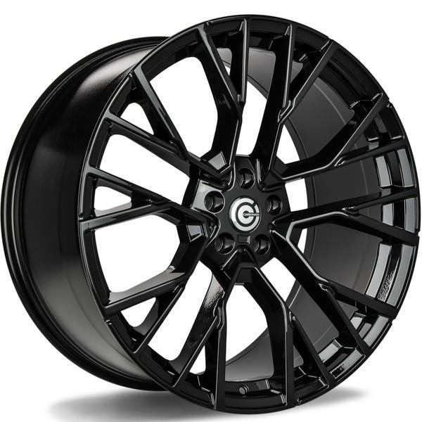 STATUSFÄLGAR ANOMALY BLACK GLOSSY 10.5x21 5/112 ET40 CB66.5