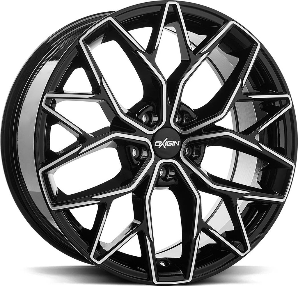 OXIGIN OXID BLACK FULL POL 8.5x19 5/114.3 ET30 CB72.6