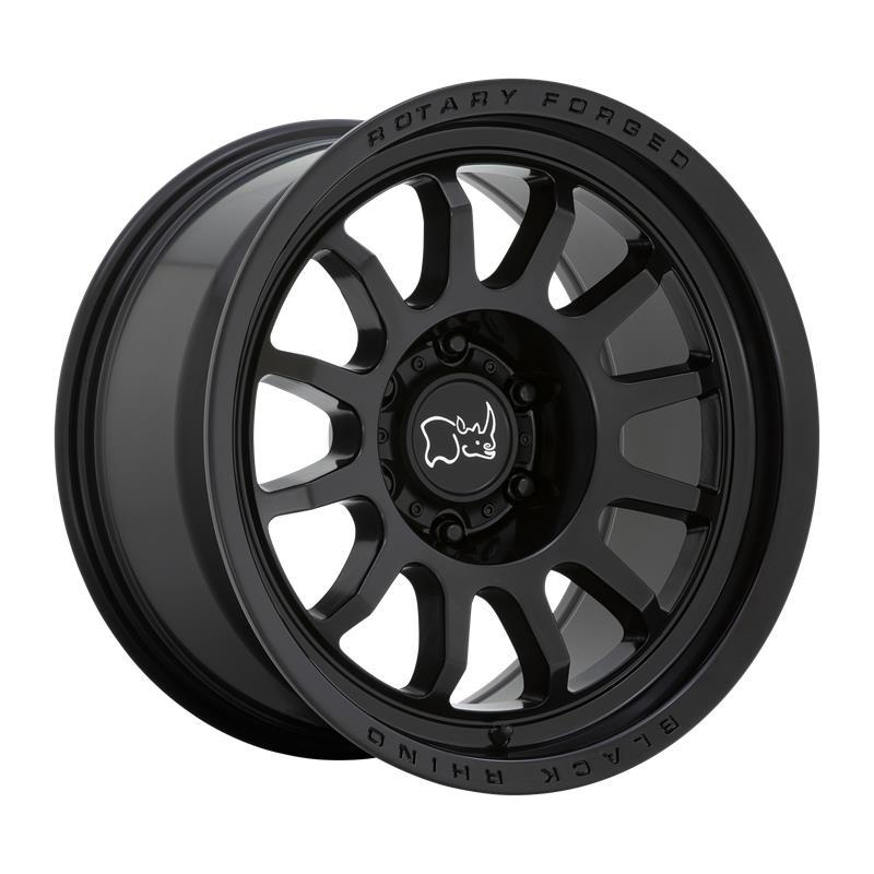 BLACK RHINO RAPID MATTE BLACK 8.5x20 6/114.3 ET0 CB76.1