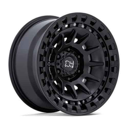 STATUSFÄLGAR BARRAGE MATTE BLACK 8.5x17 6/139.7 ET-10 CB106.1