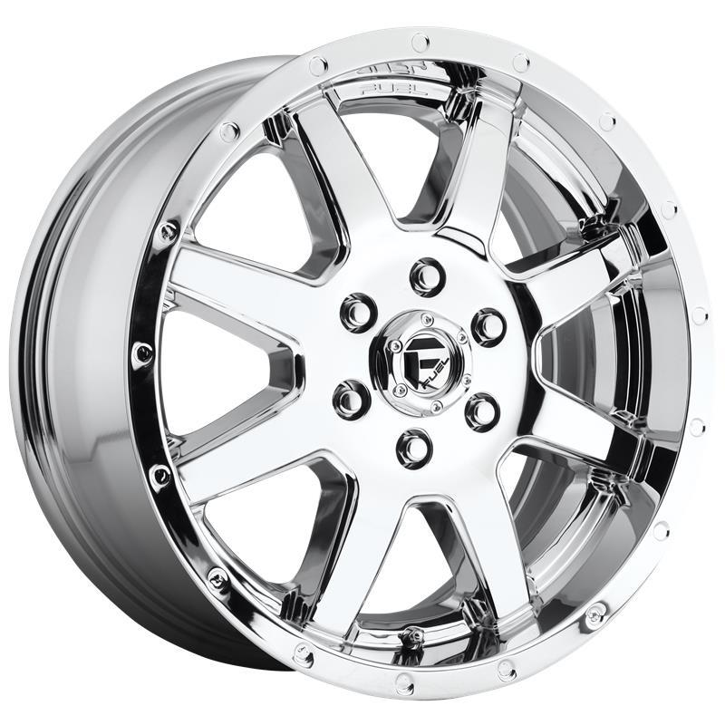 FUEL FC536 CHROME PLATED 9x18 6/135-139.7 ET20 CB106.1