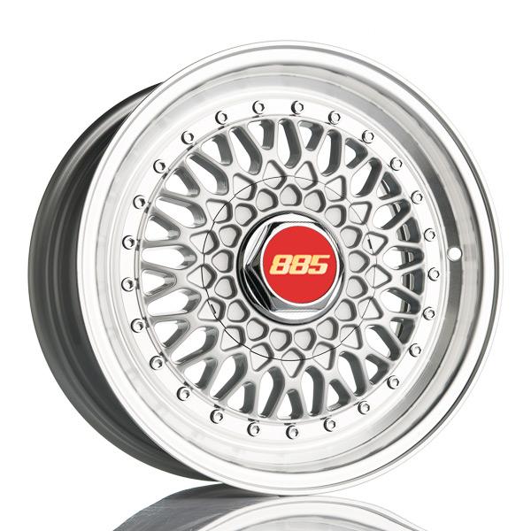 885 CLASSIC RS SILVER 7.5x17 5/110 ET35 CB72.6
