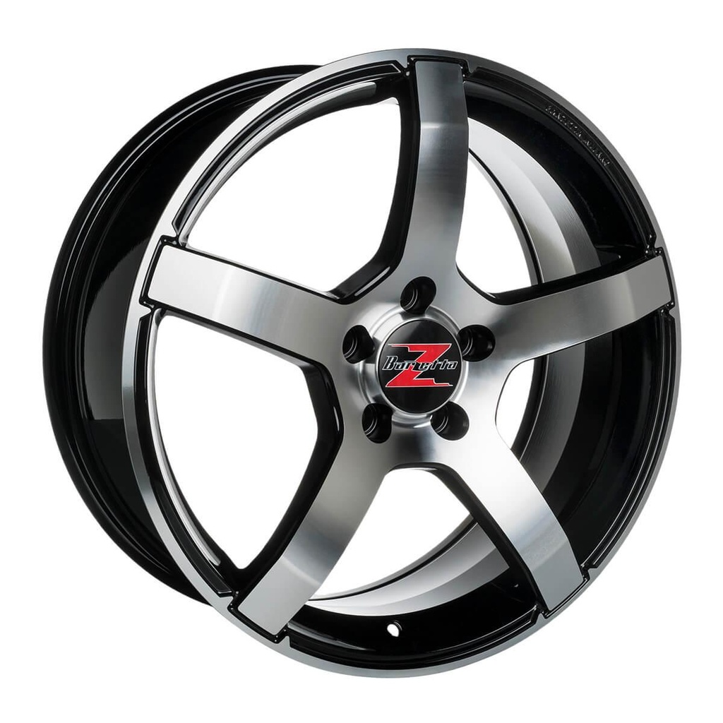 BARZETTA INVERNO BLACK POLISHED 7.5x18 5/114.3 ET40 CB67.1