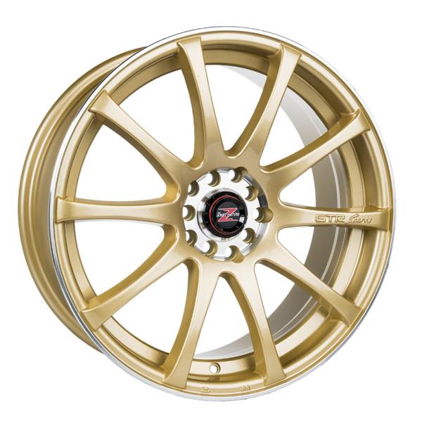 BARZETTA GTR GOLD 7.5x18 5/114.3 ET40 CB72.6