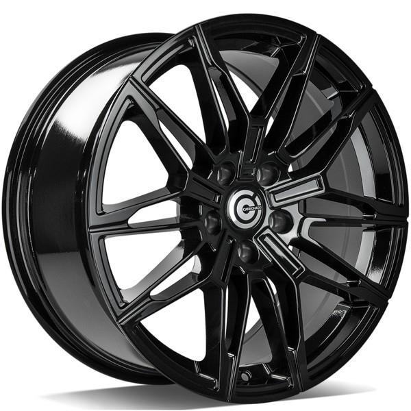 STATUSFÄLGAR RUBIN BLACK GLOSSY 8x19 5/112 ET27 CB66.5