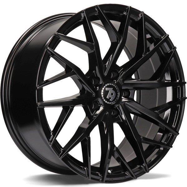 SEVENTY9 SV-C BLACK GLOSSY 8.5x19 5/120 ET33 CB72.6