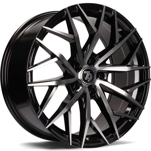 SEVENTY9 SV-C BLACK FRONT POLISHED 7x16 4/100 ET38 CB67.1