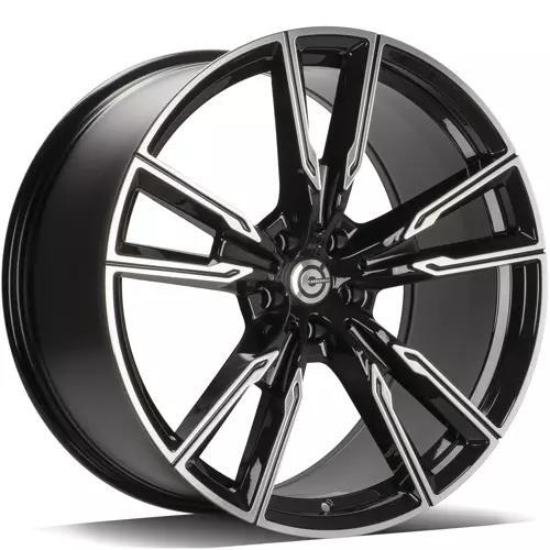 STATUSFÄLGAR INDEPENDENCE BLACK FRONT POLISHED 9.5x21 5/112 ET33 CB66.5