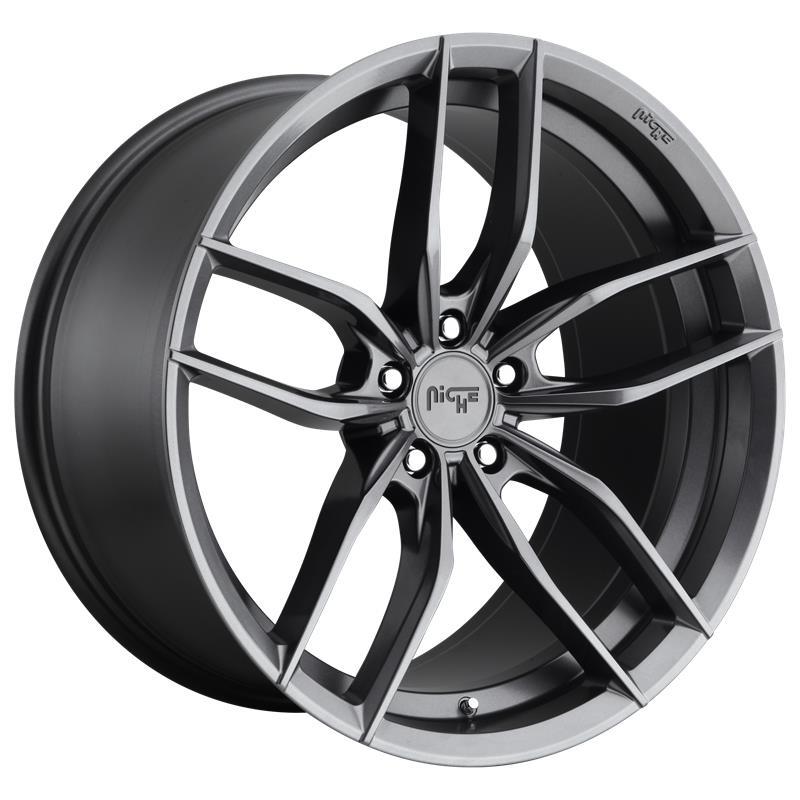 NICHE NC204 MATTE ANTHRACITE 9.5x19 5/120 ET40 CB72.6