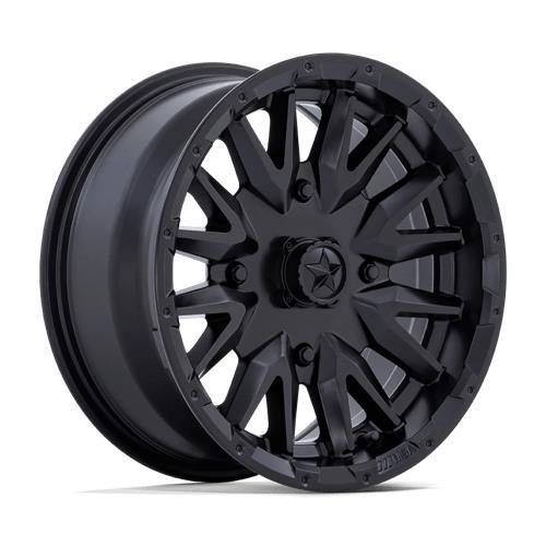 STATUSFÄLGAR M49 CREED MATTE BLACK 7x15 4/110 ET10 CB86