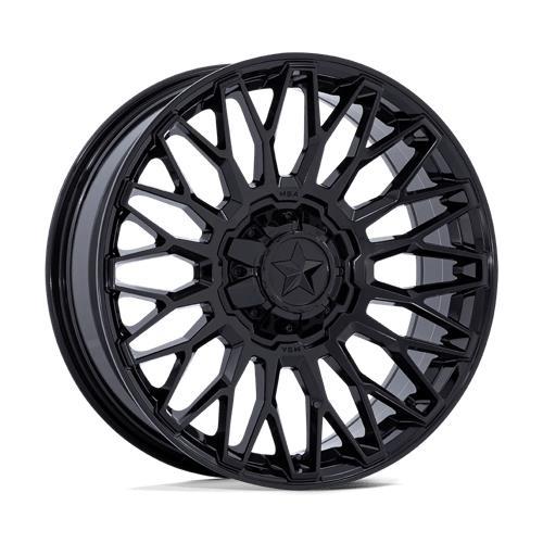 MSA M50 CLUBBER GLOSS BLACK 7x14 4/137-156 ET10 CB110.1