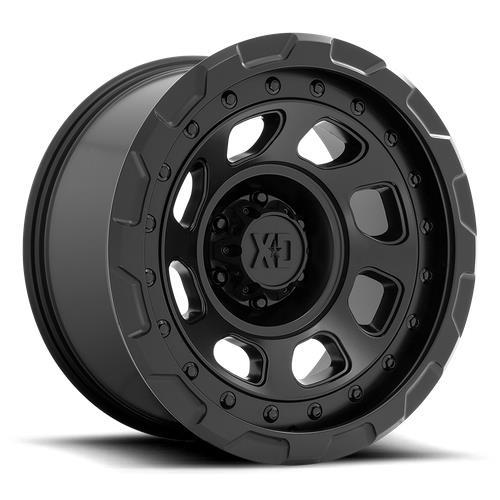 STATUSFÄLGAR XD861 STORM SATIN BLACK 9x20 5/127 ET0 CB71.5