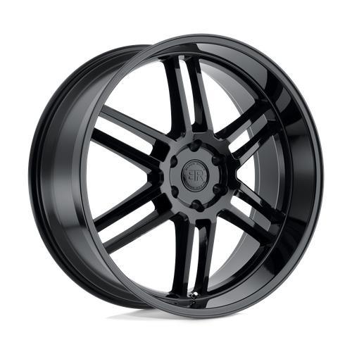 STATUSFÄLGAR KATAVI GLOSS BLACK 9x20 5/127 ET30 CB71.5