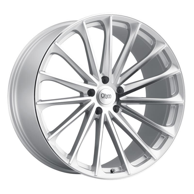 OHM PROTON SILVER W/ MIRROR FACE 9x21 5/120 ET25 CB64.2