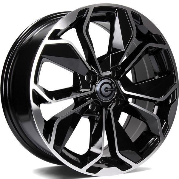 STATUSFÄLGAR REWIND BLACK FRONT POLISHED 6.5x15 4/100 ET38 CB73.1