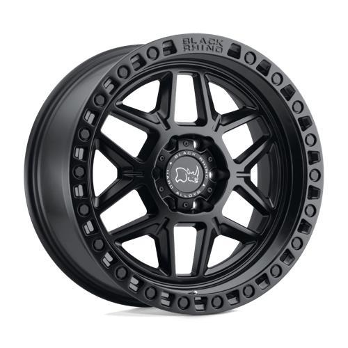 STATUSFÄLGAR KELSO MATTE BLACK 9x20 6/139.7 ET0 CB112.1