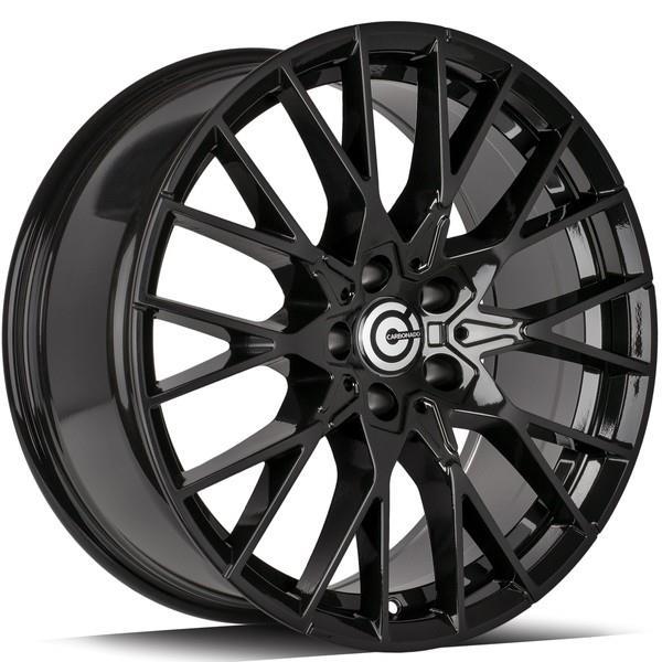 STATUSFÄLGAR ILLUSION BLACK GLOSSY 8x18 5/120 ET30 CB72.6