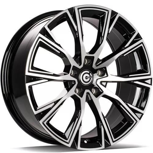 STATUSFÄLGAR TROPHY BLACK FRONT POLISHED 8x19 5/112 ET27 CB66.5