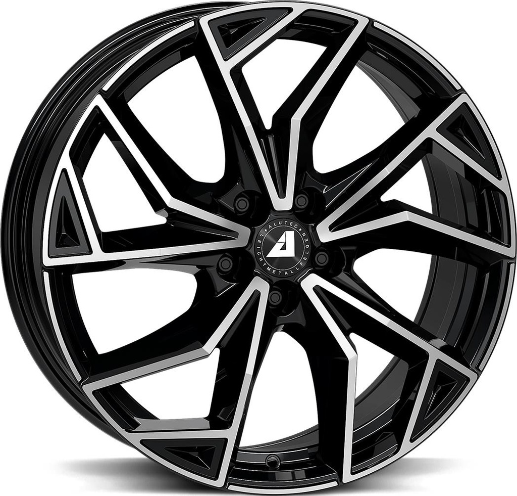 ALUTEC ADX.02 DIAM BLACK POL 8x19 5/112 ET48 CB70.1