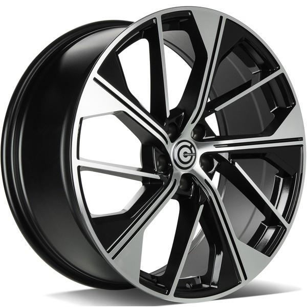 STATUSFÄLGAR LEGEND BLACK FRONT POLISHED 8.5x21 5/112 ET30 CB66.5