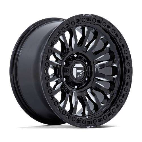 FUEL FC857 RINCON GLOSS BLACK MILLED 9x20 6/139.7 ET20 CB106.1