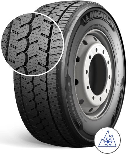 295/80R22.5 154/150L MICHELIN X MULTI GRIP Z STEER