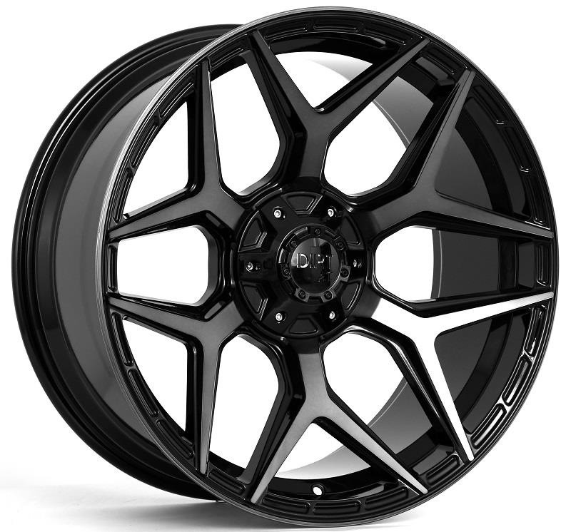 FUEL D44 GLOSSBLACK TINTED FACE 9x20 5/120-139.7 ET20 CB78.1