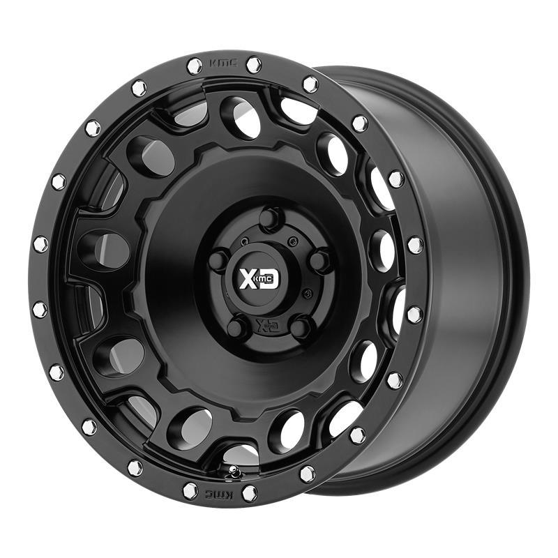 KMC XD129 SATIN BLACK 8.5x17 5/120 ET34 CB72.6