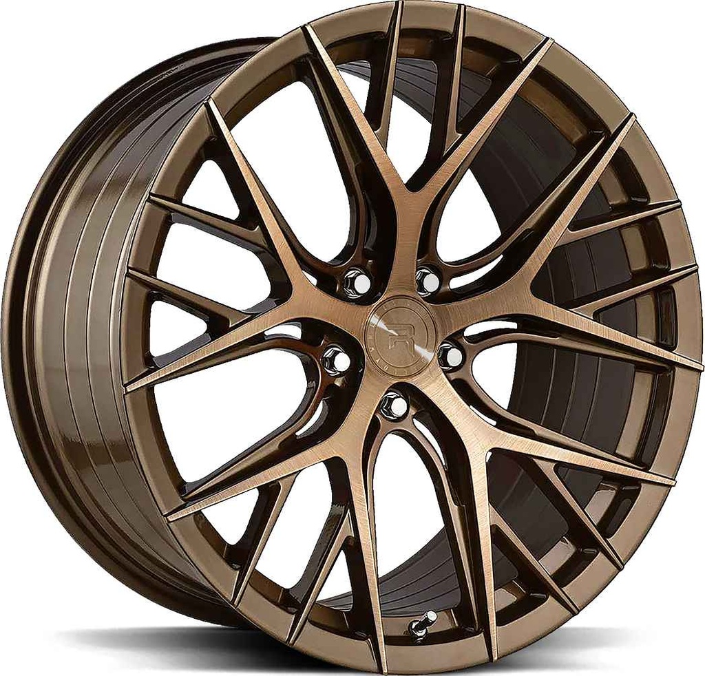 R-SERIES R16 BRUSH DUAL BRONZE 8.5x19 5/114.3 ET32 CB64.1