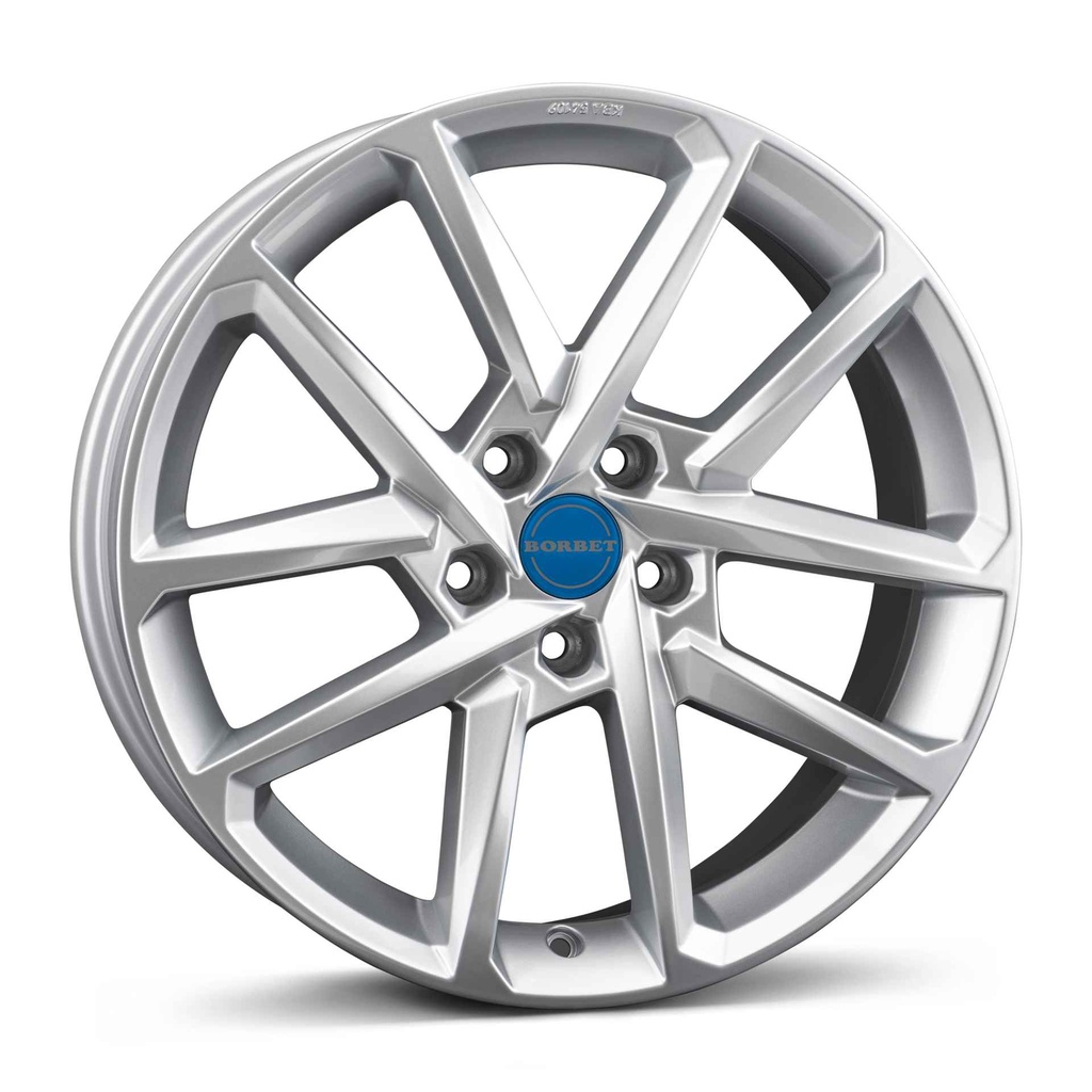 BORBET N CRYSTAL SILV 6.5x17 5/112 ET46 CB57.1