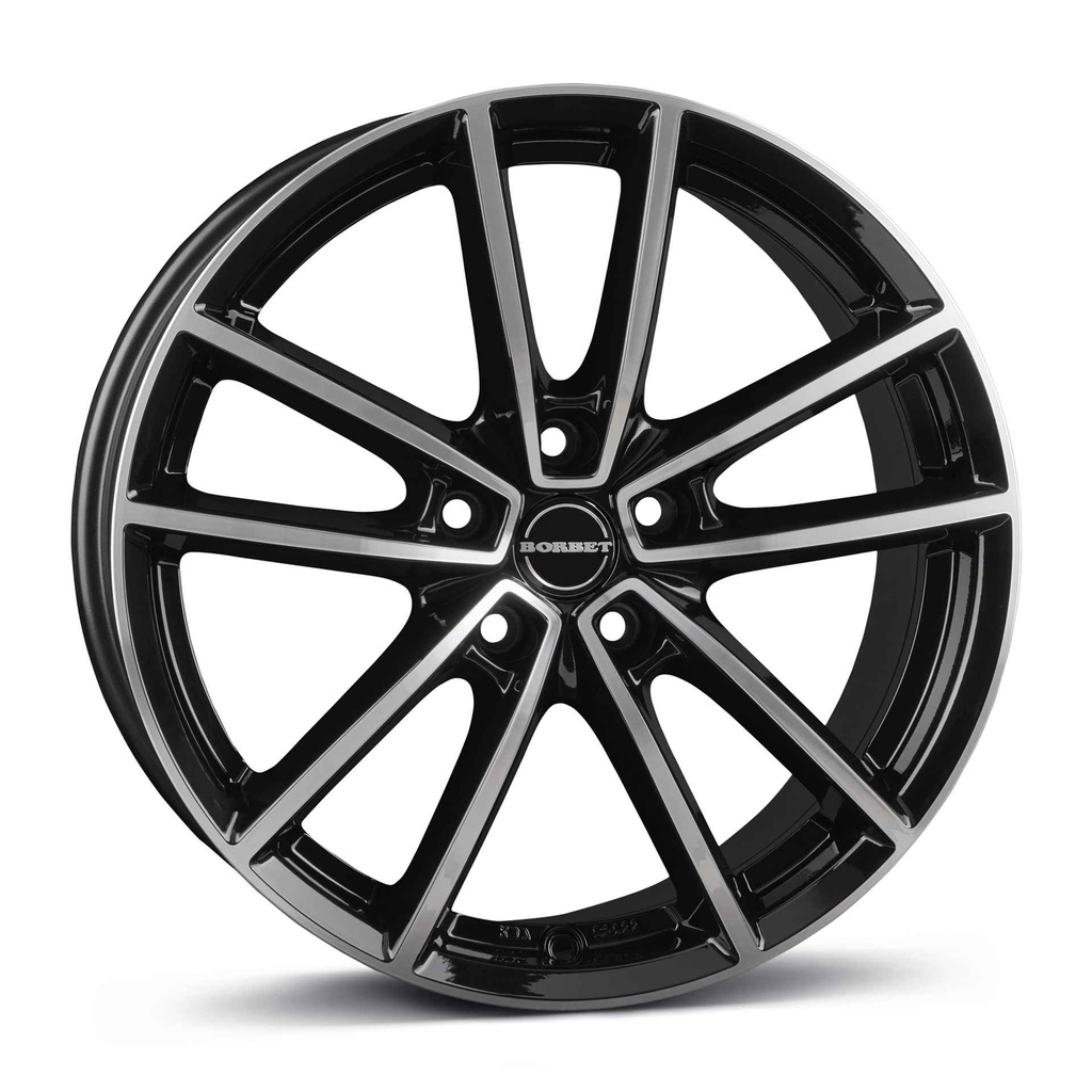 BORBET W BLACK POL GLOSS 8x20 5/112 ET45 CB66.6
