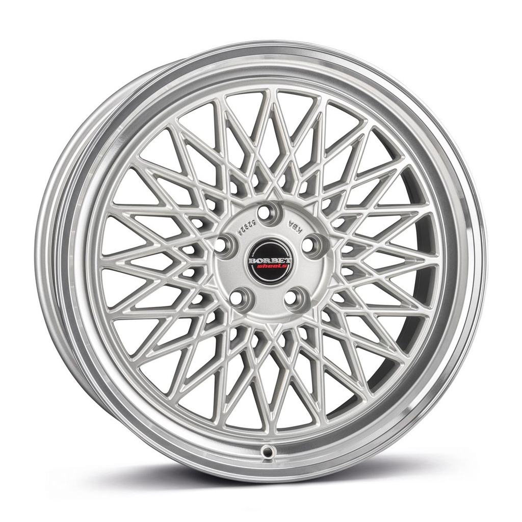 BORBET B SILV RIM POL 7x17 4/108 ET20 CB65.1