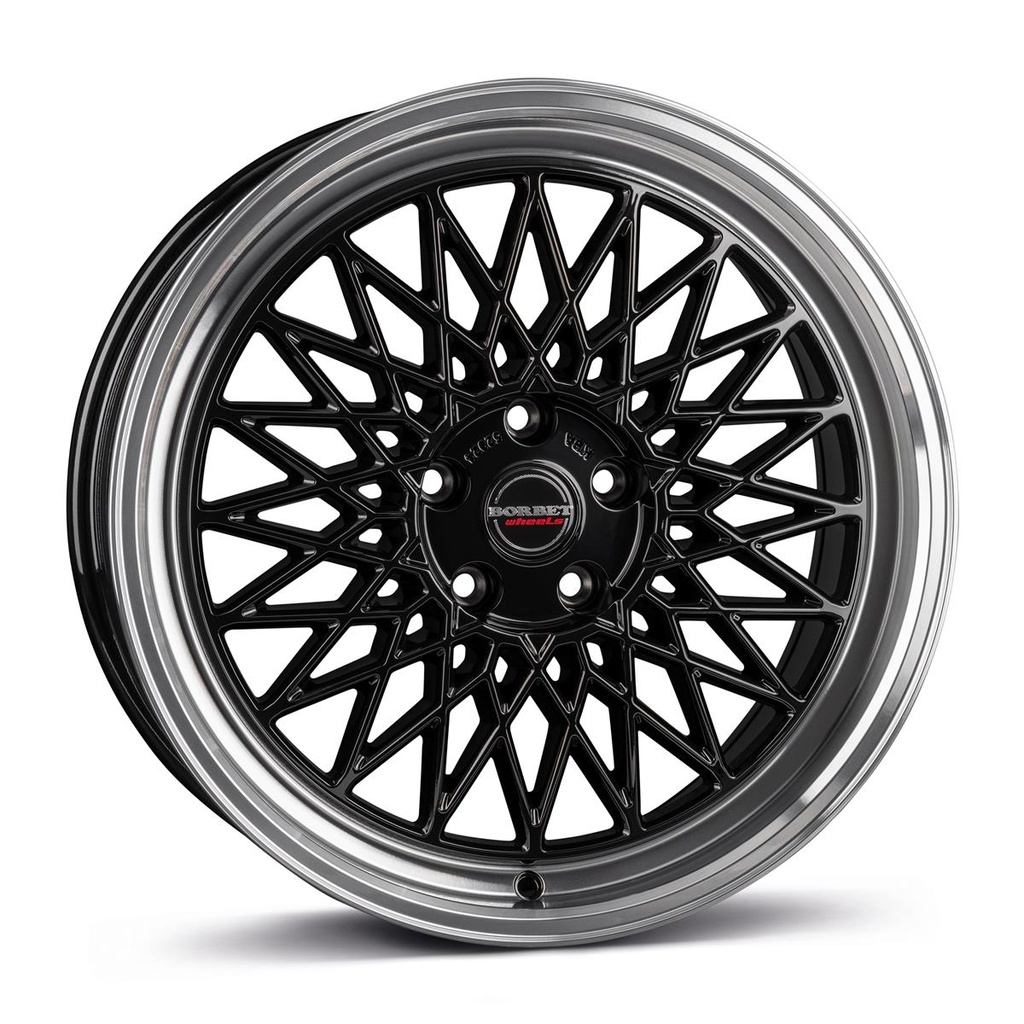 BORBET B BLACK RIM POL 8x17 5/114.3 ET35 CB72.5