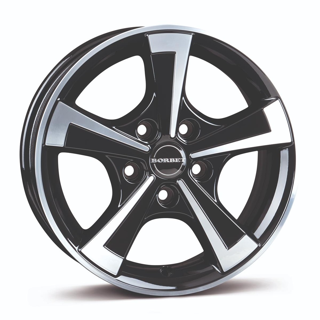 BORBET CWT BLACK POL GLOSS 6x15 5/112 ET30 CB66.5