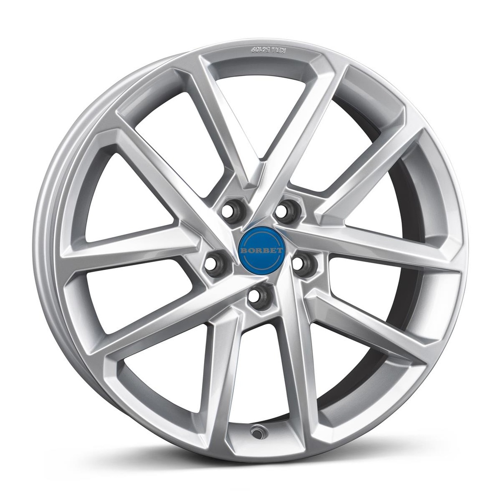 BORBET N CRYSTAL SILV 6.5x17 5/112 ET38 CB57.1