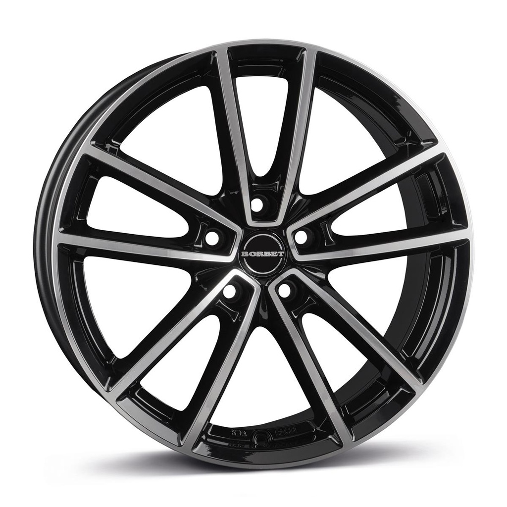 BORBET W BLACK POL GLOSS 8x18 5/114.3 ET40 CB72.5