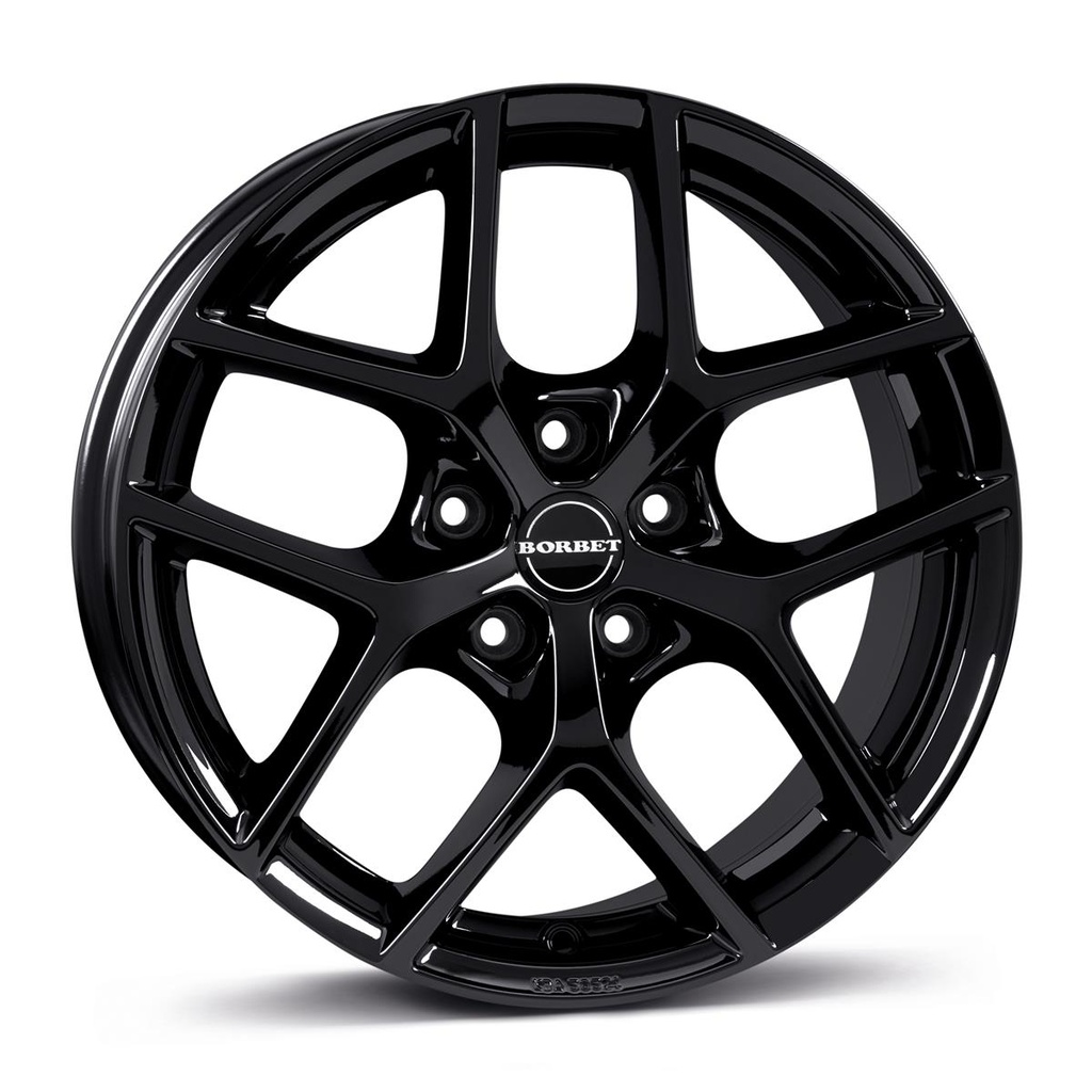 BORBET Y BLACK GLOSS 8.5x19 5/114.3 ET48 CB72.6