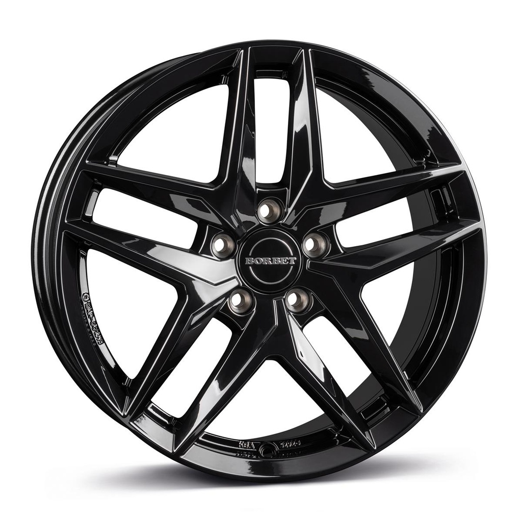 BORBET Z BLACK GLOSS 8x19 5/112 ET38 CB66.6