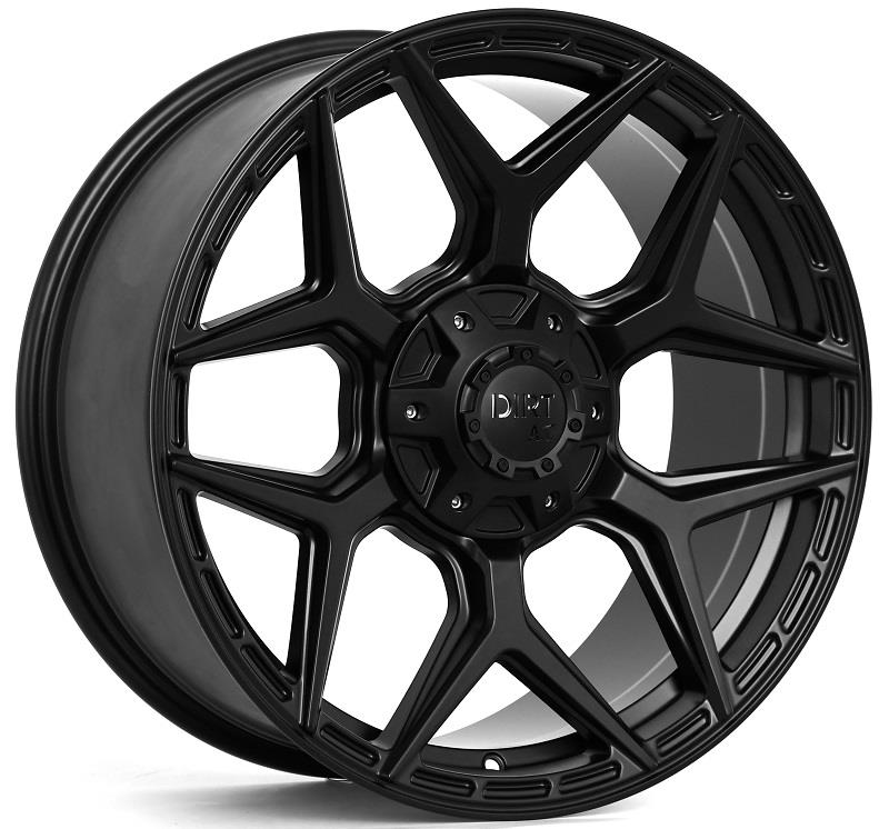 FUEL D44 FLATBLACK 9.5x22 5/120-139.7 ET15 CB78.1