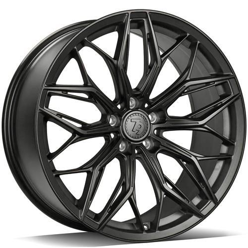 STATUSFÄLGAR SCF-P HALF BLACK MATT 8x18 5/112 ET40 CB66.6