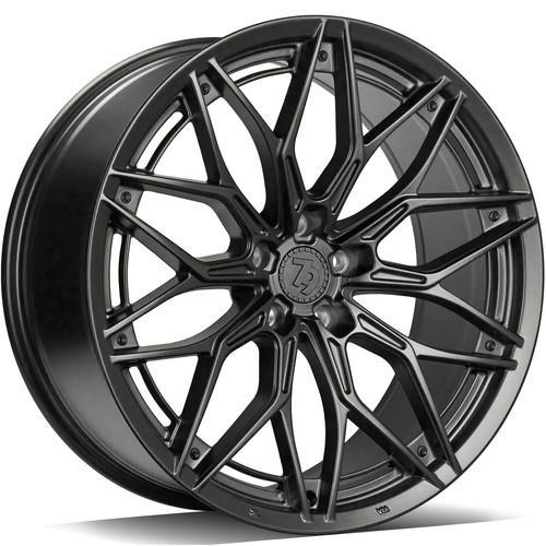 STATUSFÄLGAR SCF-R HALF BLACK MATT 8x18 5/112 ET30 CB66.6