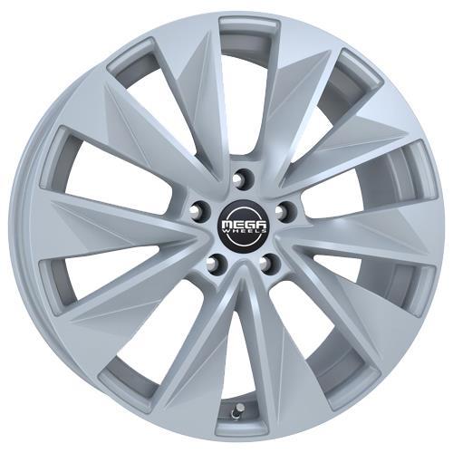 MEGAWHEELS ZENITH DARK SILVER 8.5x21 5/108 ET40 CB63.3